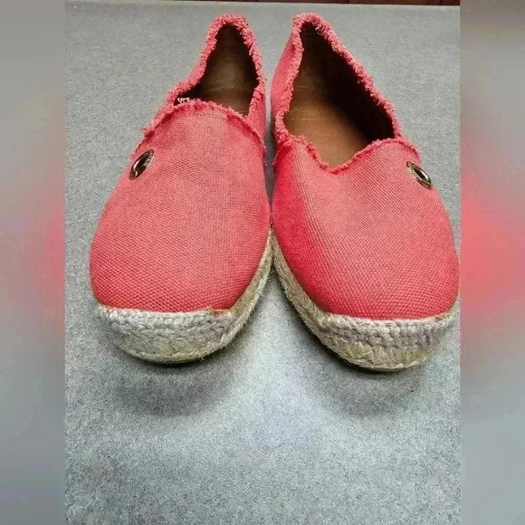 Hunter Adler Espadrille Flats Shoes Slip On Women's 7 Summer Vacation Casual - Picture 2 of 9